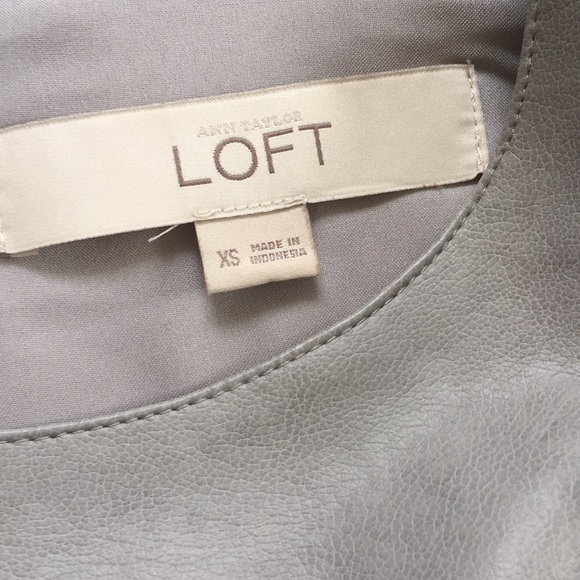 LOFT gray dress - Picture 5 of 6